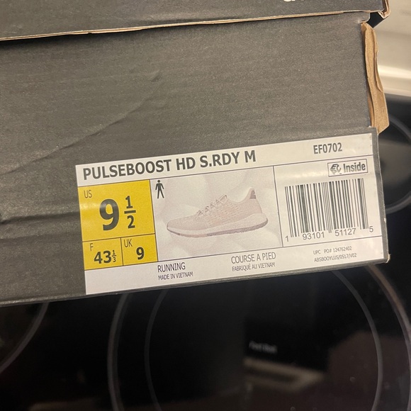 Adidas Pulseboost HD S.RDY M Size 9.5 - Picture 4 of 5